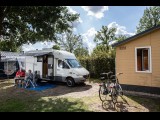 Camping met prive sanitair